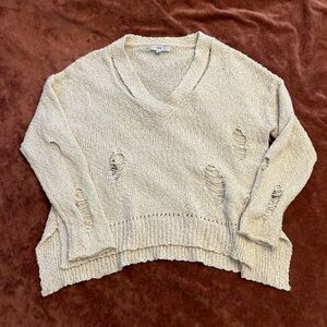 Buckle - FATE - Oversized Distressed Sweater - Size XS